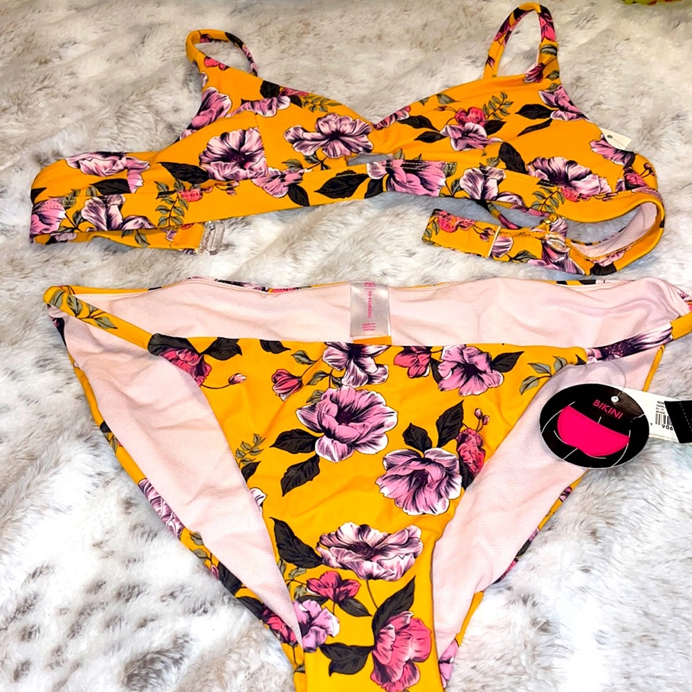 Vintage Floral Bikini